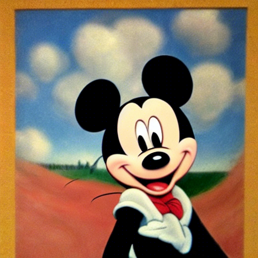 Renoir Mickey Mouse